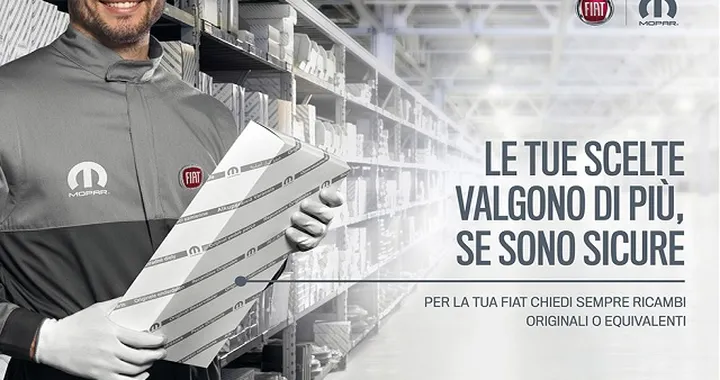 Ricambi auto contraffatti: la campagna di sensibilizzazione Mopar