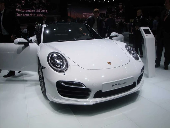 Porsche 911 Turbo al Salone di Francoforte 2013