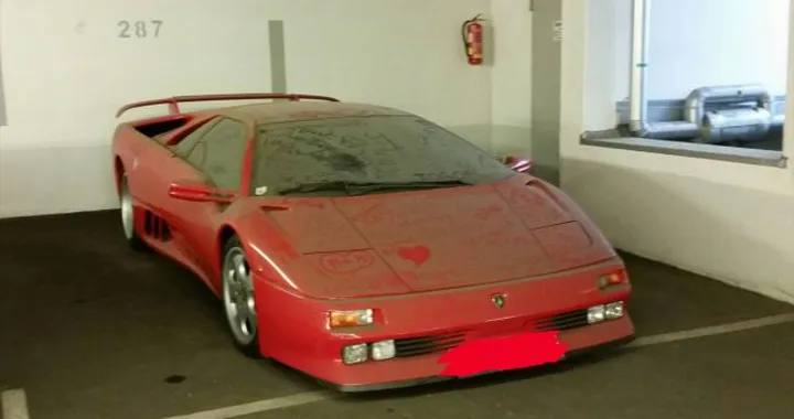 Lamborghini Diablo SE30 ritrovata in Austria