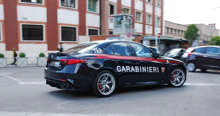 Alfa Romeo Giulia Carabinieri: la prima foto su strada