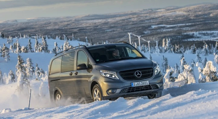 Nuovo Mercedes Vito 4x4 con motore 119 BlueTEC
