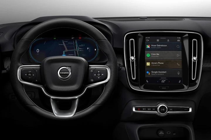 Volvo: infotainment rivoluzionario per la XC40 elettrica