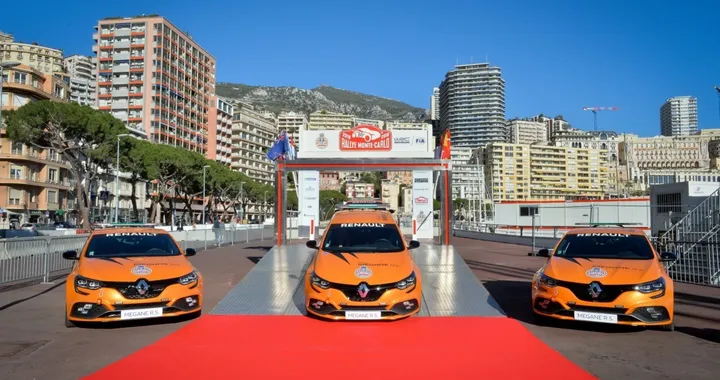 Renault: quattro Megane R.S. per l'Automobile Club de Monaco