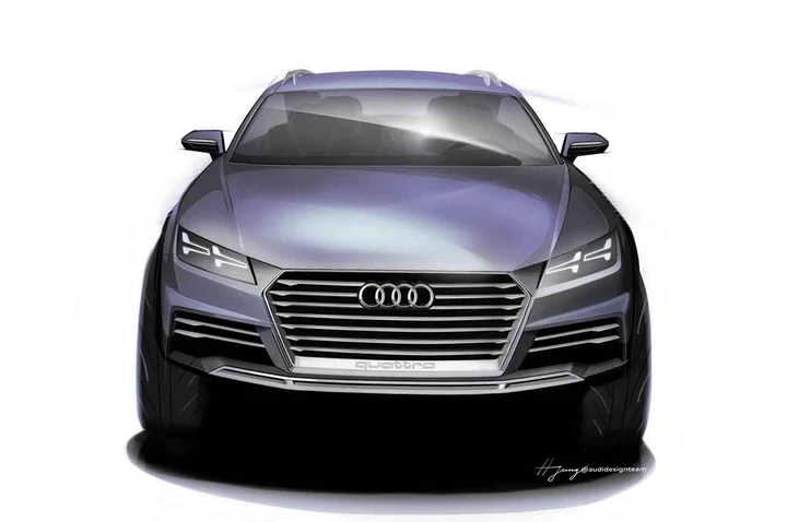 Audi Crossover Coupè Concept, i teaser ufficiali