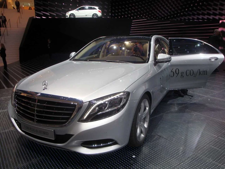 Mercedes Classe S 500 Ibrida Plug-in al Salone di Francoforte 2013
