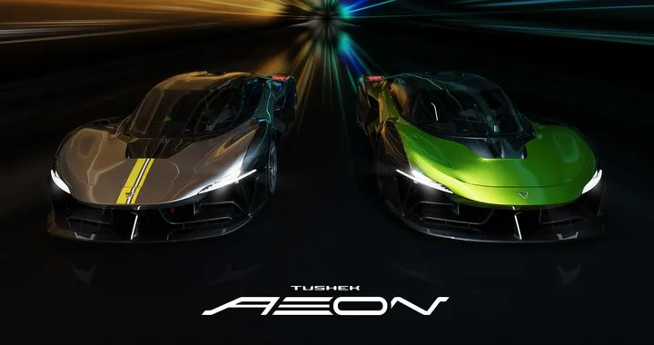 Tushek Aeon: in arrivo una nuova hypercar ad alte prestazioni [FOTO]