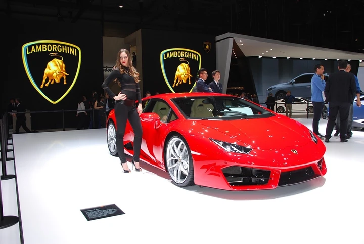 Stand Lamborghini al Salone di Ginevra 2016