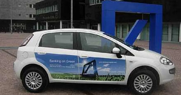 Fiat Punto Evo a metano per Deutsche Bank