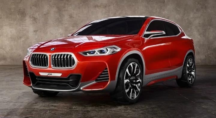 Bmw X2 Concept al Salone di Parigi 2016