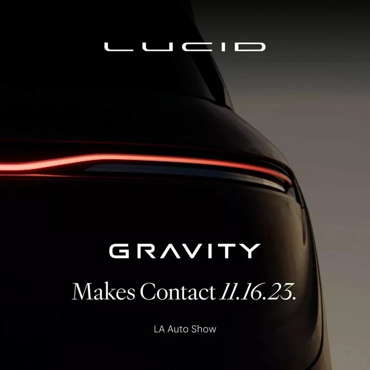 Lucid Gravity teaser