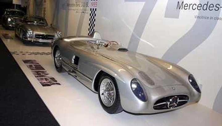 La Mercedes al Museo Mille Miglia