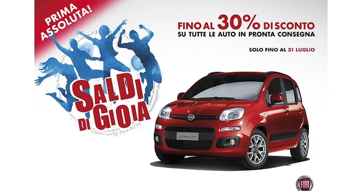 Sconti: Fiat e Lancia danno il via ai saldi di luglio