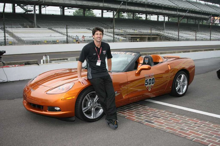 Patrick Dempsey alla Indy 500