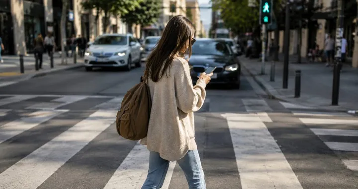 Nuovo Codice della Strada: 75 euro ai pedoni con lo smartphone