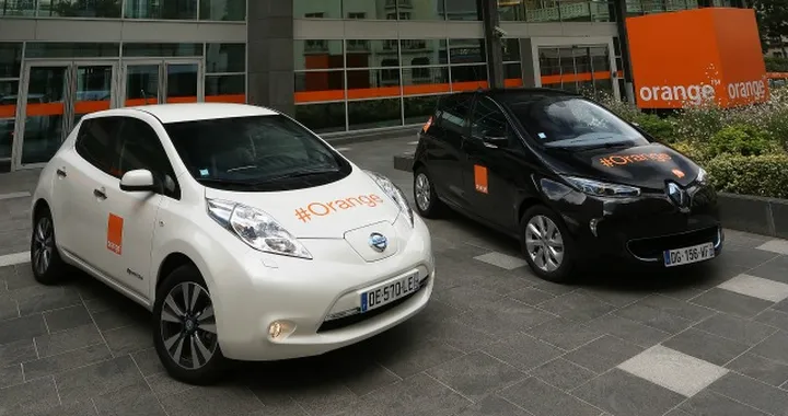 Auto elettriche Renault e Nissan per Orange
