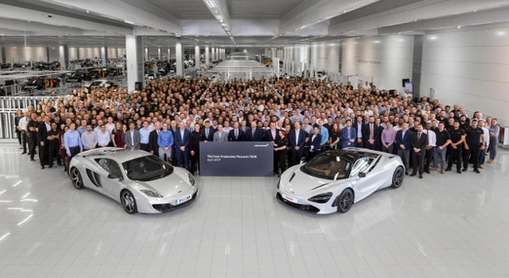 McLaren: iniziata la produzione della 720S