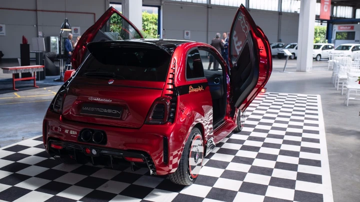 Giannini Spettacolo una moderna Abarth