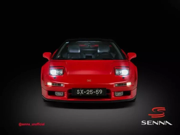 La Honda NSX di Senna finisce all'asta, prezzo elevatissimo