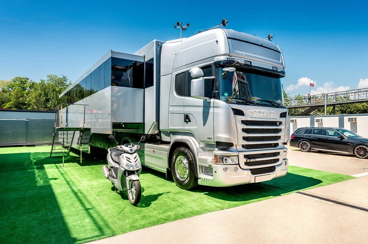 Nico Rosberg: il suo motorhome in vendita