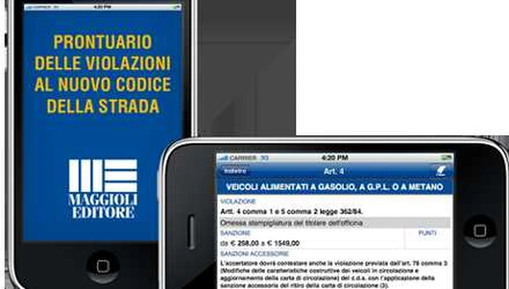Il Codice della Strada è a portata di iPhone