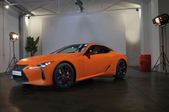 Lexus LC500h Matte Prototype Salone di Barcellona 2019: immagini ufficiali