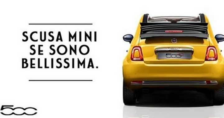 Giornata del perdono, Fiat 500 alle rivali: Scusate se sono unica
