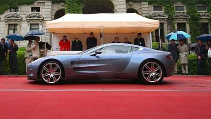 La Aston Martin One-77 vince il premio Top Design a Villa d'Este