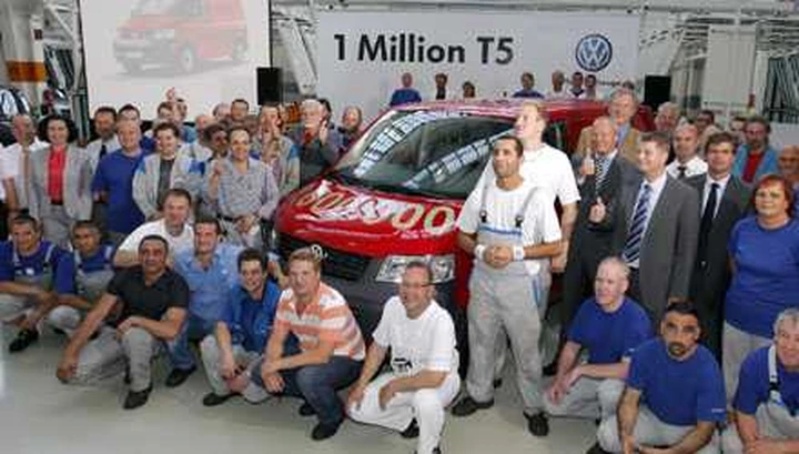 Volkswagen T5 raggiunge quota un milione