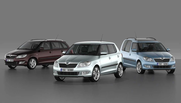 Skoda Fabia e Roomster Model Year 2010