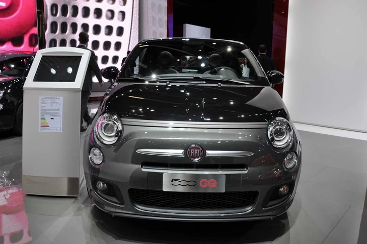 Fiat 500C GQ al Salone di Francoforte 2013