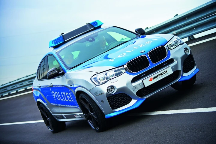 BMW X4 Polizei by AC Schnitzer