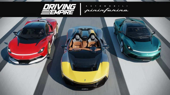 Le hypercar Pininfarina conquistano i mondi digitali di Forza Horizon e Roblox