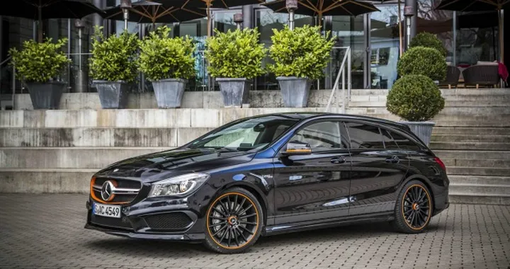 Mercedes CLA 45 AMG Shooting Brake OrangeArt Edition