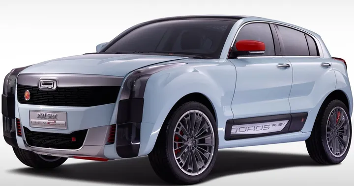Qoros 2 SUV PHEV Concept al Salone di Shanghai