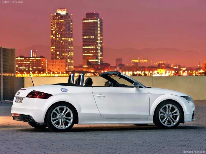 L'Audi TTS a Lipsia in splendida forma