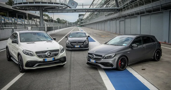 Mercedes-AMG: la prova a Monza