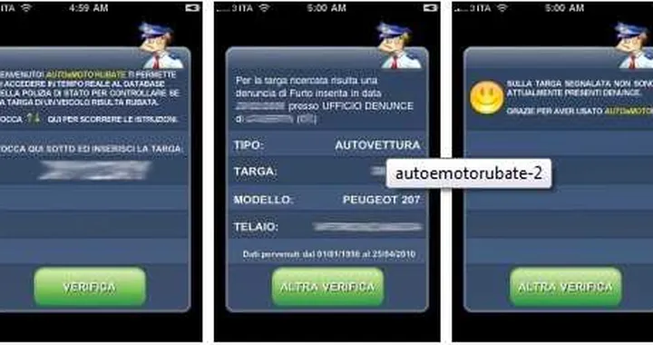 Auto rubata? Scoprilo con ìPhone