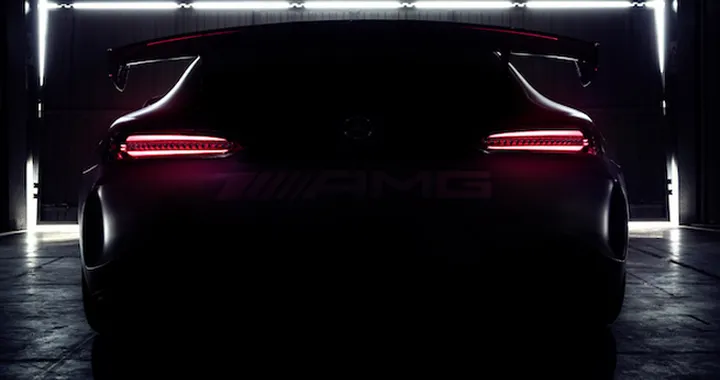 Mercedes AMG GT4: il teaser prima del debutto
