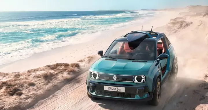 Renault 4 diventa buggy: ecco la JP4x4 elettrica per la spiaggia