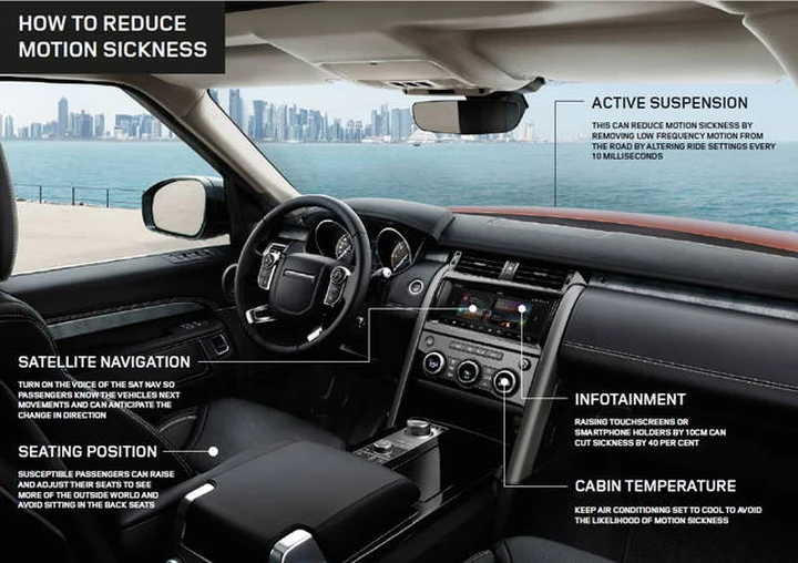 Jaguar e Land Rover: in prima linea contro il mal d’auto