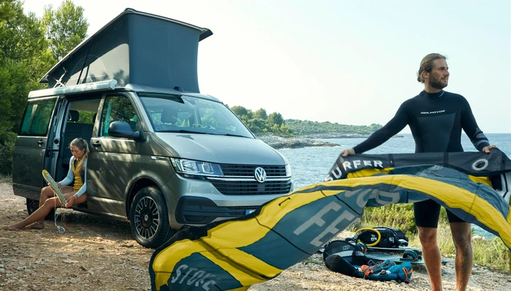 Volkswagen California 6.1, a Düsseldorf debutta la versione Beach 2020