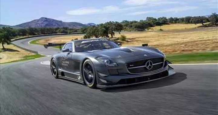 Mercedes SLS GT3 45th Anniversary al Salone di San paolo