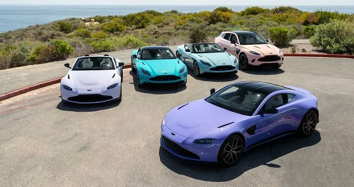 Aston Martin Pastel Collection: tutti i colori della California