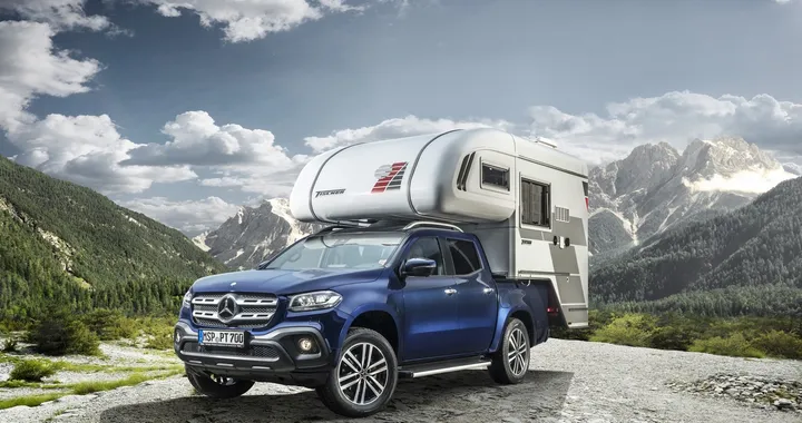 Mercedes Classe X: il pick-up premium diventa camper