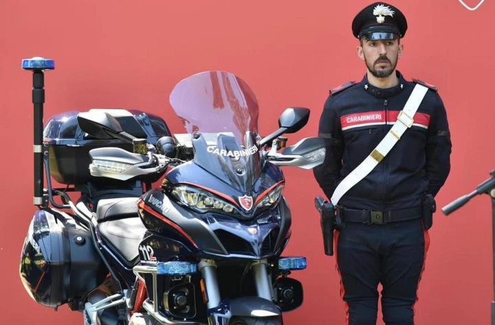 Ducati Multistrada Carabinieri: immagini ufficiali