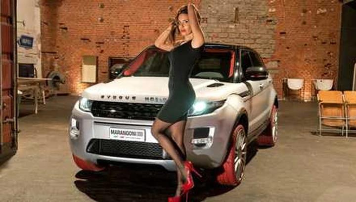 Range Rover Evoque HFI-R Marangoni al Motor Show