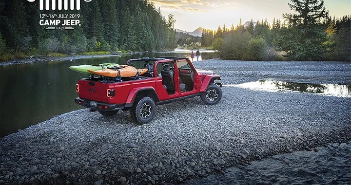 Jeep Gladiator: anteprima europea al Jeep Camp 2019