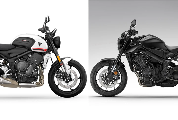 Triumph Trident 660 VS Honda CB650R: il confronto