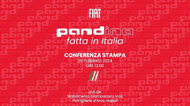 Fiat Pandina: domani il debutto a Pomigliano [LIVE STREAMING]