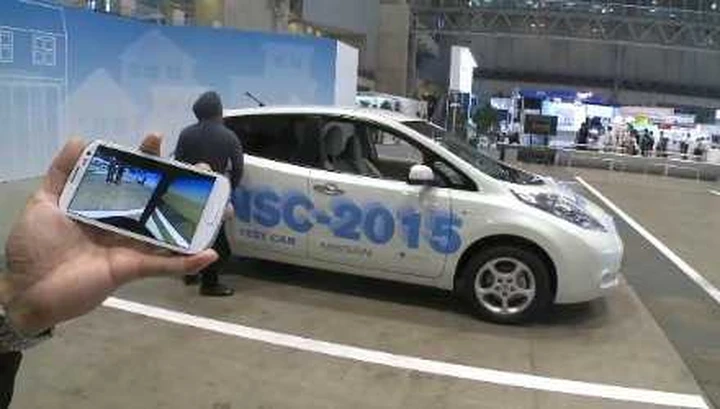 Nissan Leaf NSC-2015: l'autonomous car del futuro
